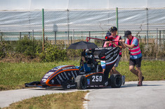 PRz Racing podczas zawodów FS Alpe Adria,