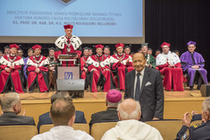 [FOTO] Ks. prof. Michał Heller doktorem honoris causa Politechniki Rzeszowskiej