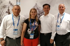 Delegacja z Wydziału Mechaniczno-Technologicznego w Chinach