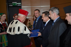 [FOTO] Świąteczne posiedzenie Senatu Politechniki Rzeszowskiej