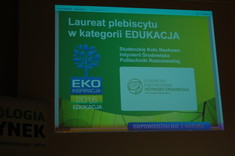 Studenci PRz laureatami plebiscytu „Eko-Inspiracja 2016”